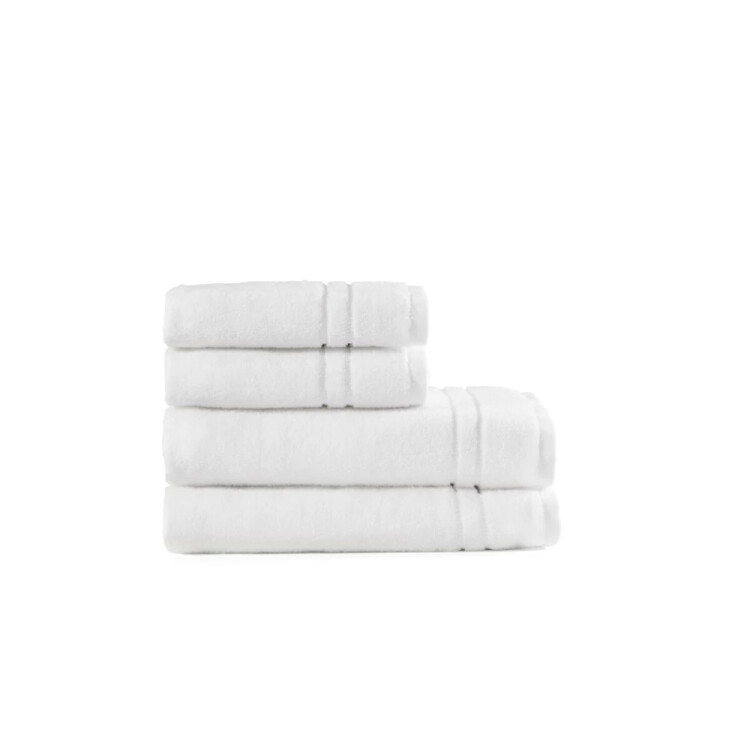 IMAGE-68946c881ee4e.jpg Handduksset Zero Twist - Torsion Vit - Bild 1