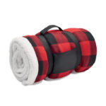 SHERMATT - Fleece filt med sherpafoder