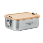 SONABOX - Lunchlåda rostfritt bambulock - Bild 4