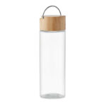 AMELAND - Glasflaska med bambulock 500ml