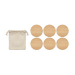 BAYIN SET - Set med 6 bambuunderlägg - Bild 2