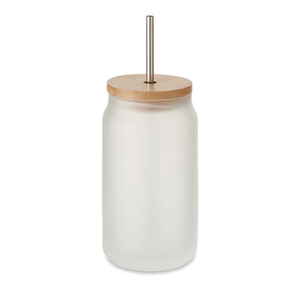 JARBLIM - Glas med lock 400ml