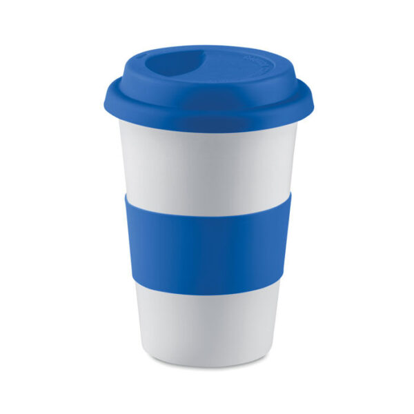 TRIBECA - Keramik mugg med lock och grep