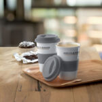 TRIBECA - Keramik mugg med lock och grep - Bild 2