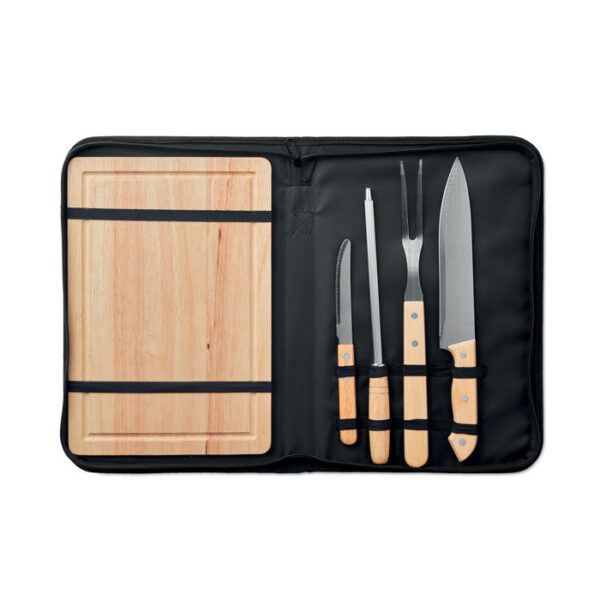 GRILLE - Knivset med skärbräda