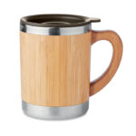 MOKKA - Mugg rostfritt och Bambu 300ml