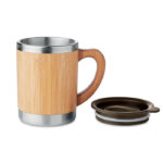MOKKA - Mugg rostfritt och Bambu 300ml - Bild 2