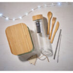 TUNDRA LUNCHBOX - Lunchbox i glas/bambu - Bild 5