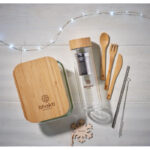 TUNDRA LUNCHBOX - Lunchbox i glas/bambu - Bild 4