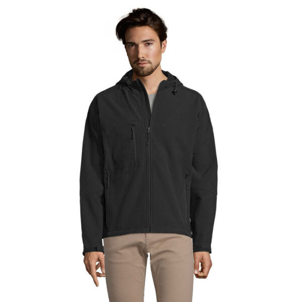REPLAY HERR HOODED SOFTSHELL